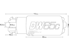 DeatschWerks   DW65C  265 .  Subaru STI 2008 -, Legacy 2005 -