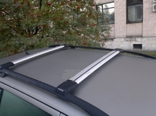 Fico Багажник  для автомобиля с рейлингами min.110 - max.120 см (серебро)